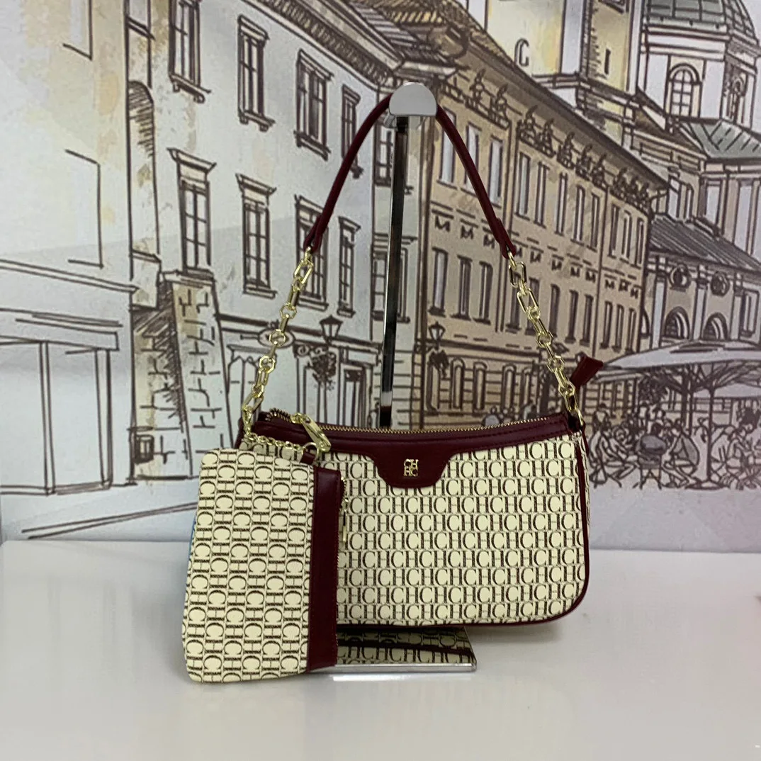 

Women's Handheld One Shoulder Crossbody Bag Letter Zipper Design Comes With Small Bag Large Capacity