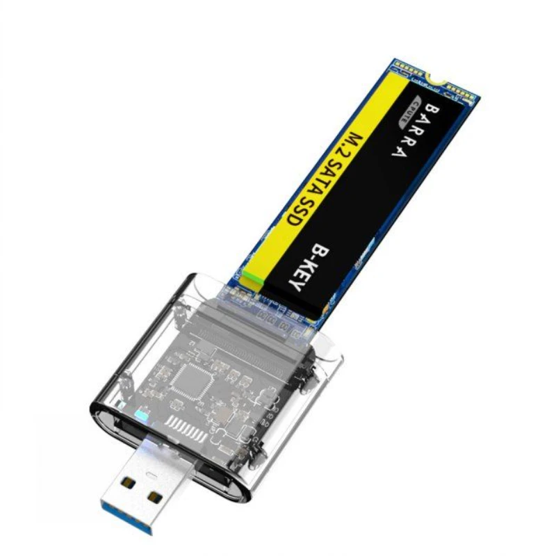 

M2 SSD Case M.2 To USB 3.0 Gen 1 5Gbps High-speed SSD Enclos
