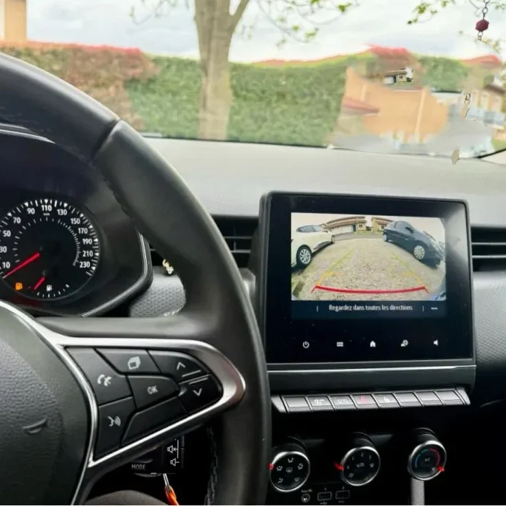 Фото Камера заднего вида для Renault Clio V Clio5 EasyLink с NAV 7/9,3 дюйма 2019 ~ 2023 добавление резервной парковочной камеры №2