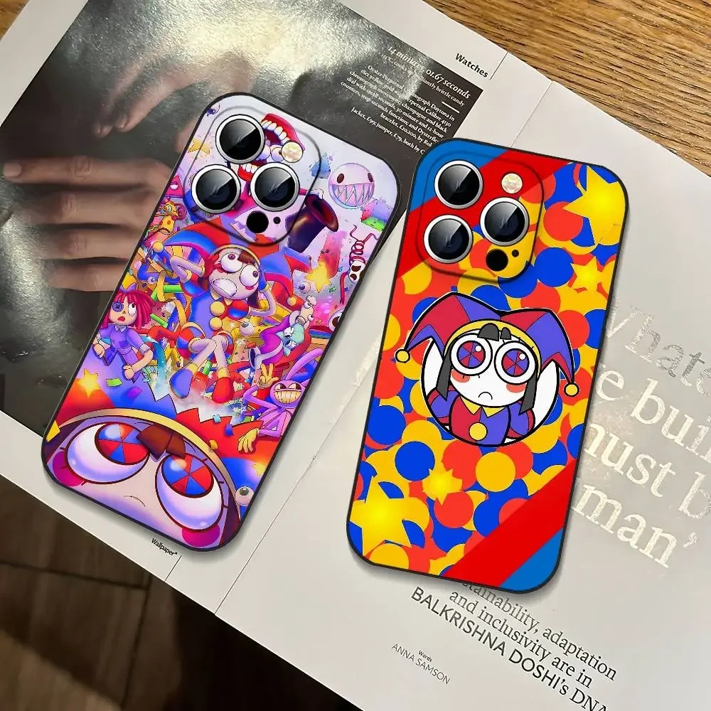 Чехол для телефона Samsung Galaxy S26 S25 S24 S23 S22 S21 S20 Edge Lite Ultra Plus FE, аниме-чехол The A-Amazing Digital Circus 4G 5G (art.: 3920dc24d9779) - 3920dc24d9779
