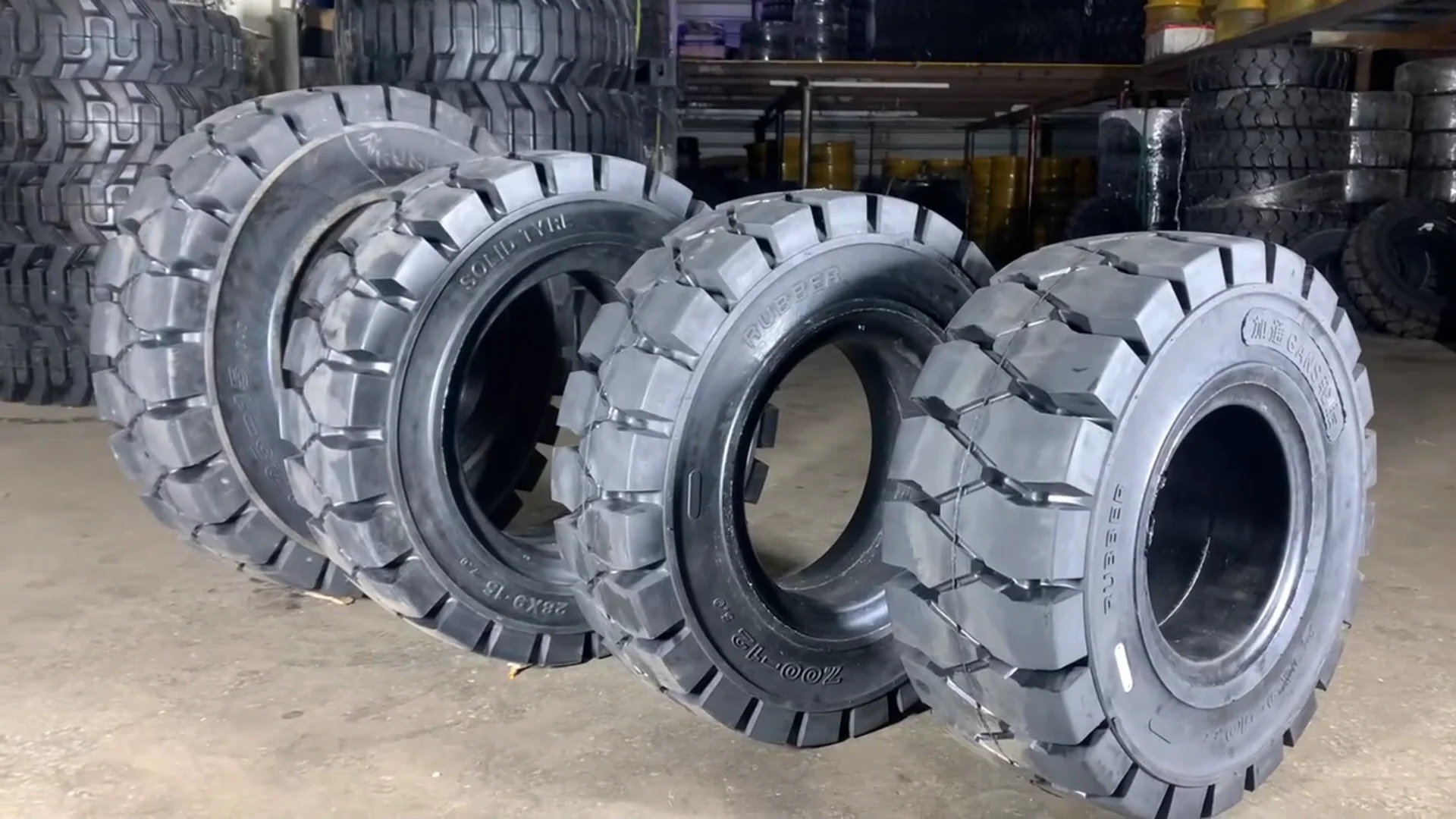 

Guangdong Hot Products 6.50-10 Forklift Tires With Long Use Life