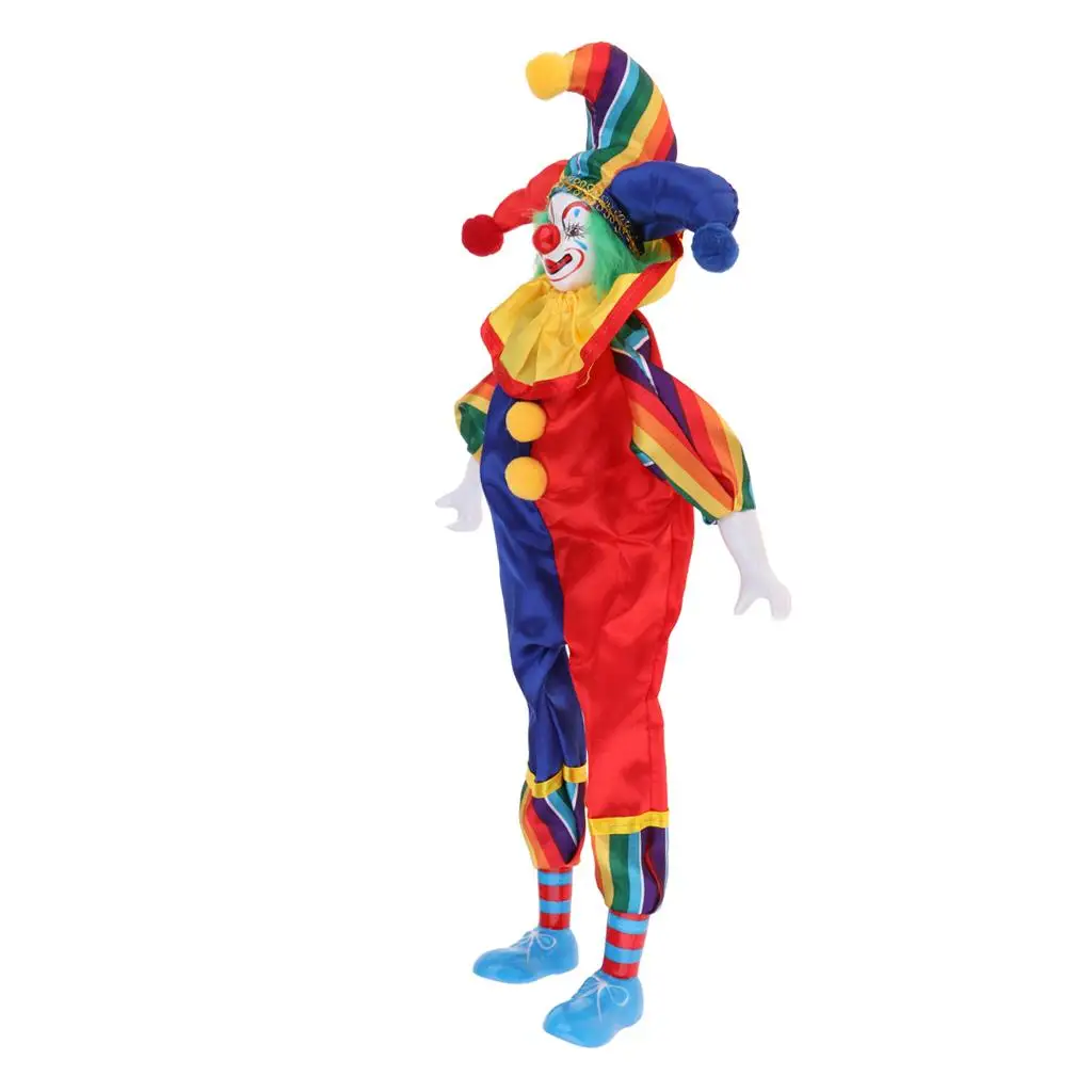 Фарфоровые куклы Арлекин Фигурки Забавные игрушки Декор дисплея