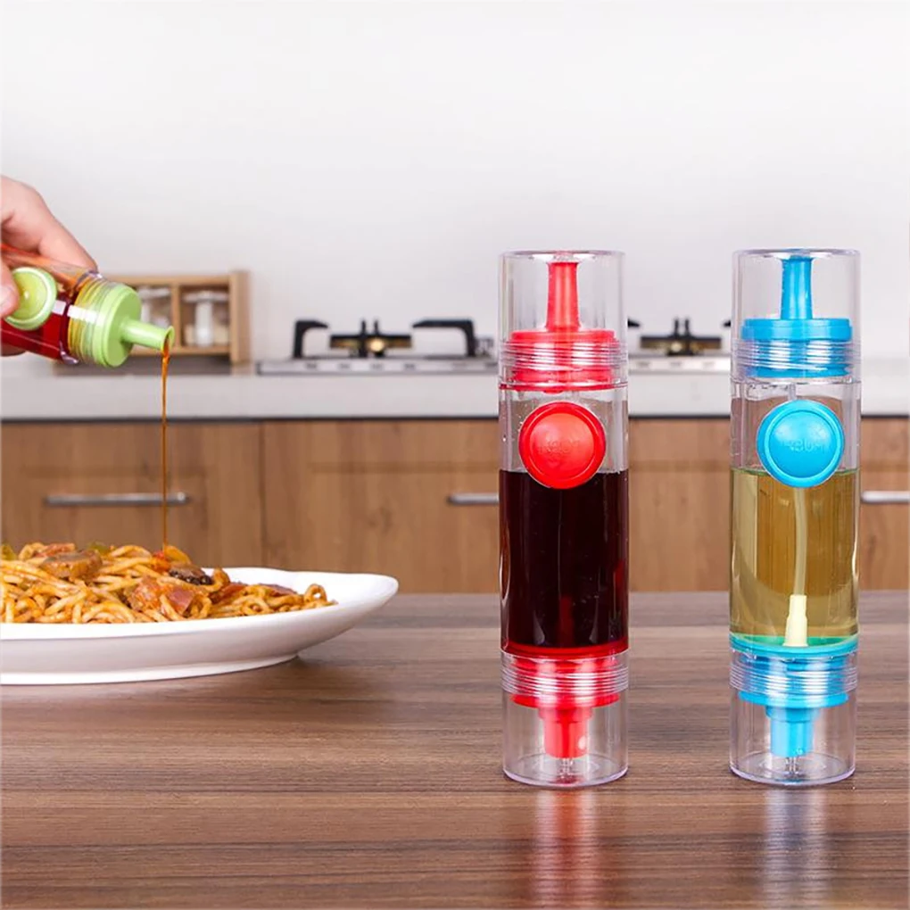 

Oil Bottle Dispenser Leak-proof 2 Head Vinegar Pot Sprayer for Cooking Frying BBQ Baking