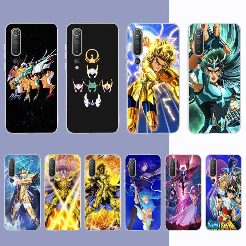 

MaiYaCa Saint Seiya Phone Case for Samsung S21 A10 for Redmi Note 7 9 for Huawei P30Pro Honor 8X 10i cover