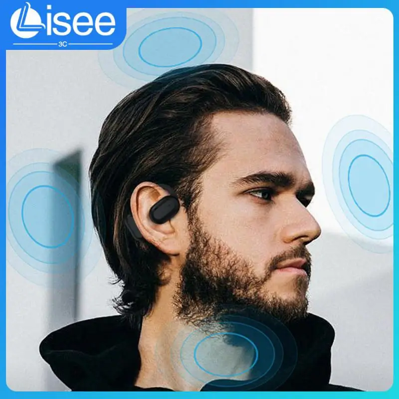 

Intelligent Noise Reduction Touch Control Headset Faster Transmission Long Range Earphone Plastic Wireless Headset