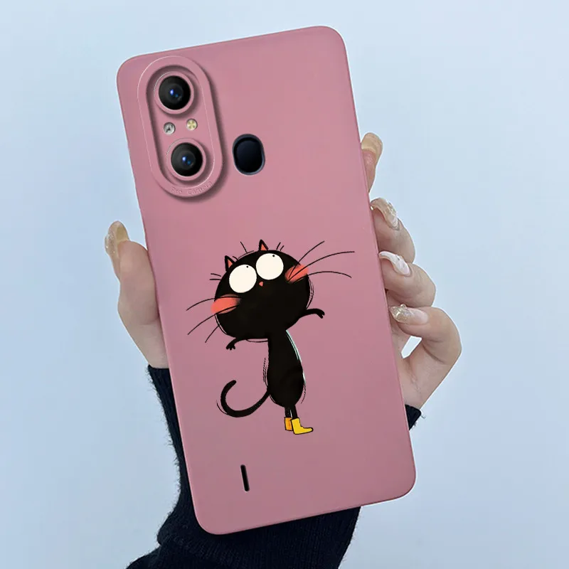 Для Itel A49 A58 Pro ItelA58 A661L Корпус ItelA49 A58Pro Мягкий силиконовый чехол для телефона с