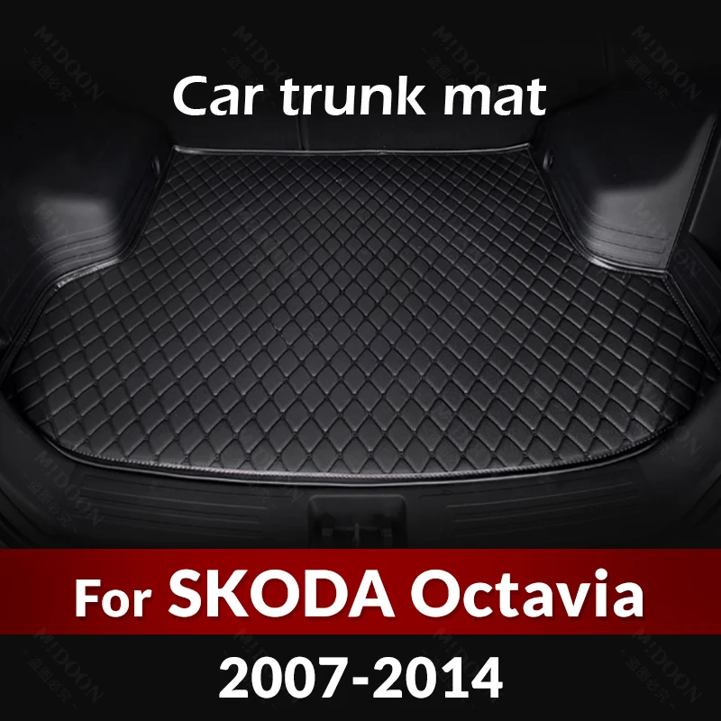 

Car Trunk Mat For SKODA Octavia 2007 2008 2009 2010 2011 2012 2013 2014 Custom Car Accessories Auto Interior Decoration