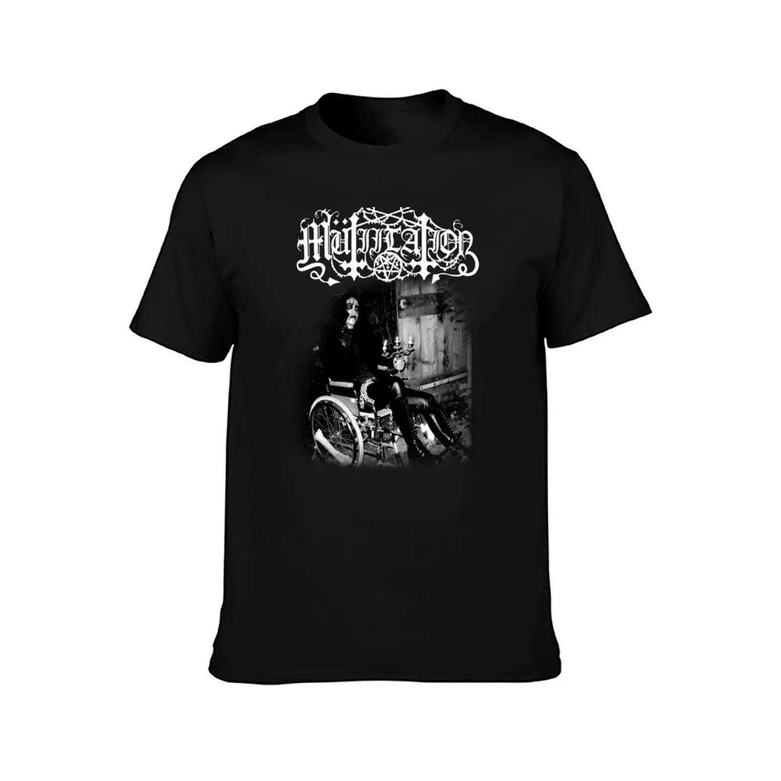 Футболка Mutiilation Black Millenium (Grimly Reborn) летняя рубашка рубашки с изображением животных