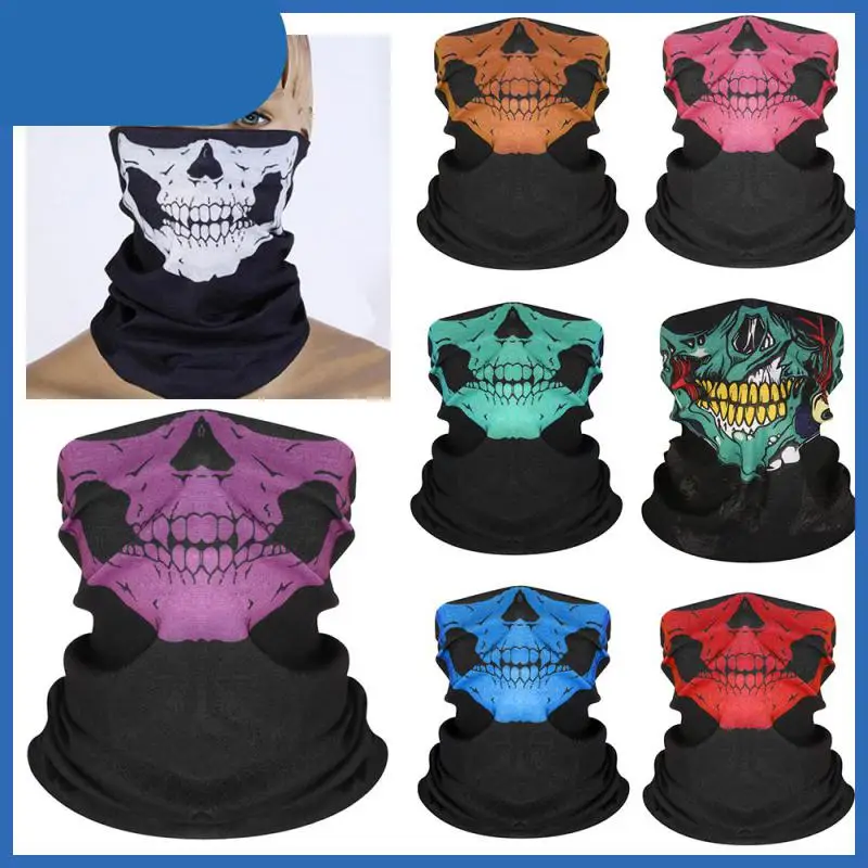 

1PC Unisex Full Face Neck Cover Scarf Earloop Face Mask Balaclava Breathable Bike Bicycle Scarf Bandana MTB Cycling Equipment