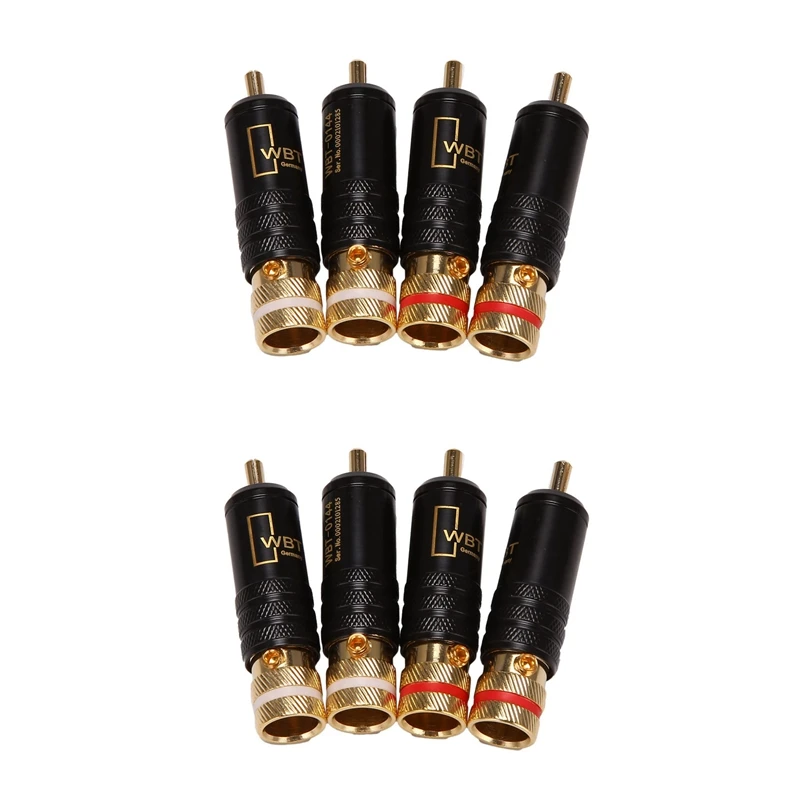 

Заглушки для розеток Rca, 8 шт.