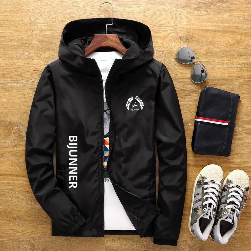 Новинка 2024 года мужские спортивные логотипы повседневная спортивная куртка с