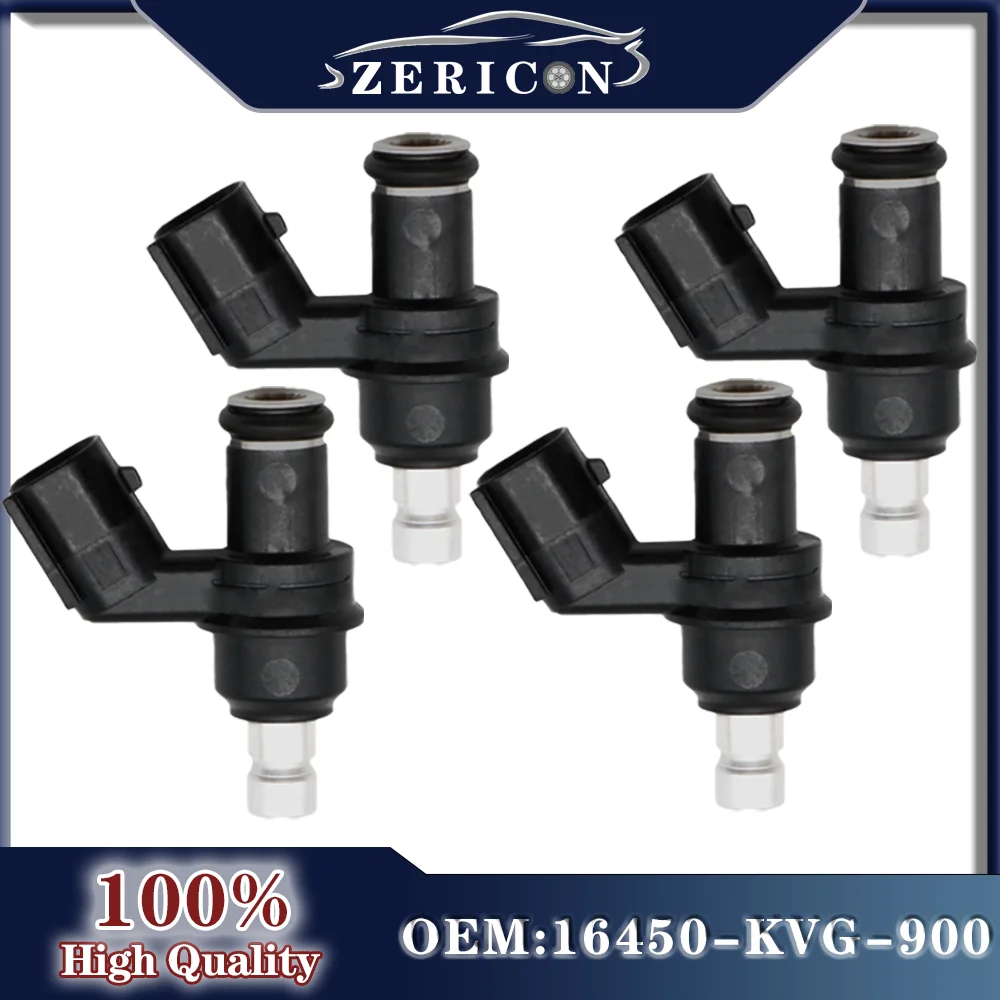 

4pcs 16450-KVG-900 Fuel Injector Nozzle New High Quality for Honda AIR Motorcycle Part 16450KVG900