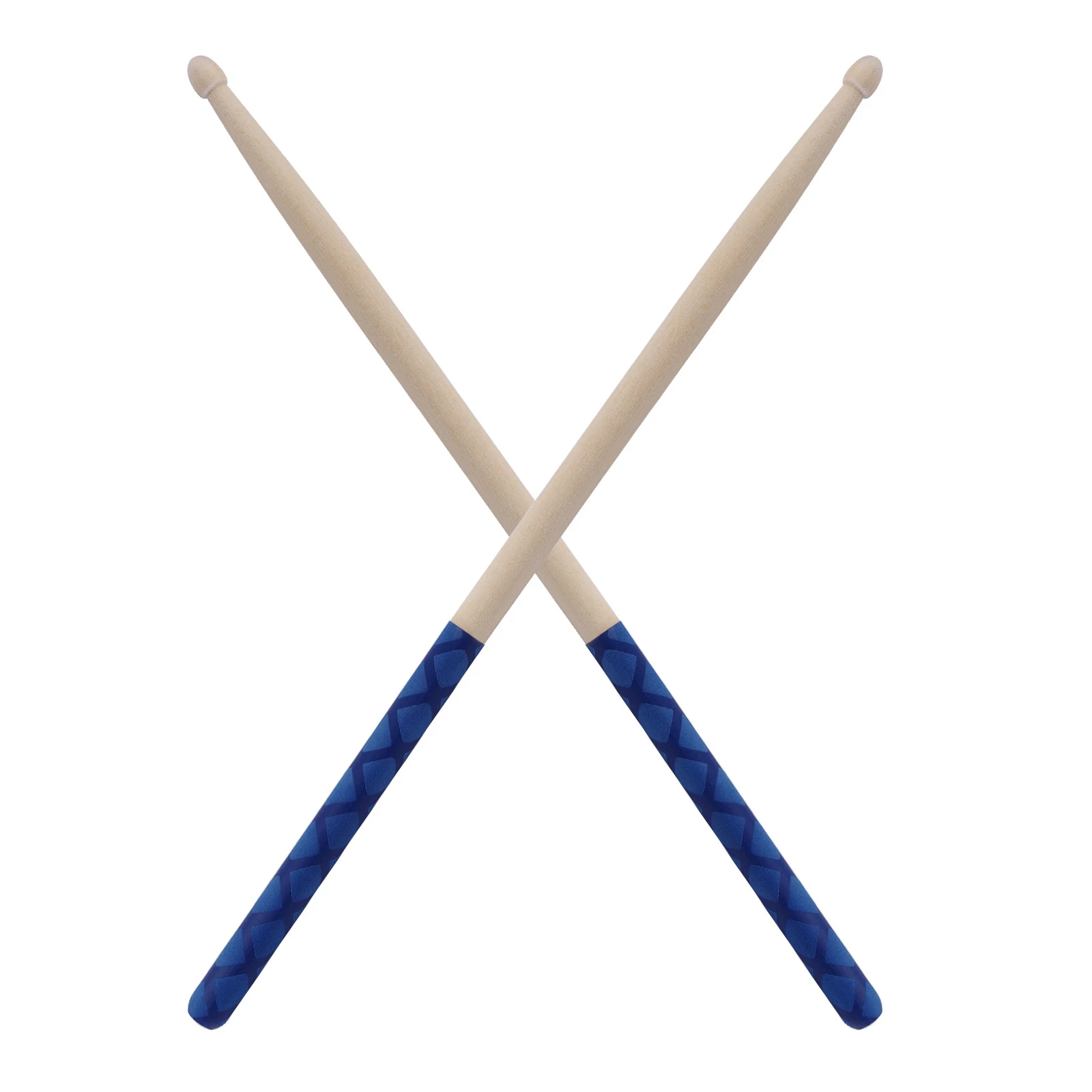 

1 Pair Drumsticks 5A Maple Drum Sticks Triangular Tip with Non-slip Wrapped Handle durable Instrument Drum Set Accessories