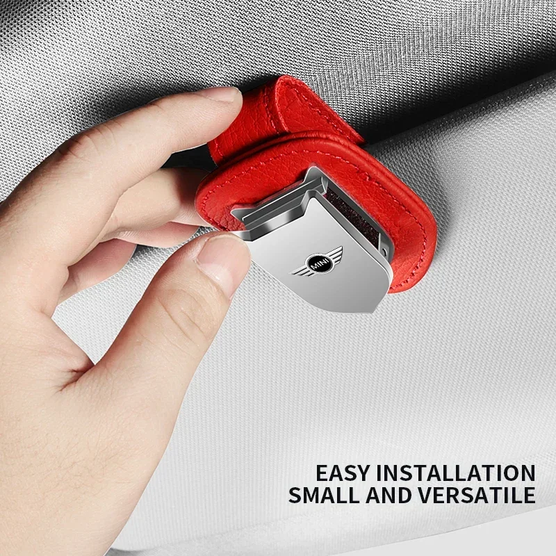 Авто солнцезащитный козырек коробка для очков солнцезащитные очки зажим карт