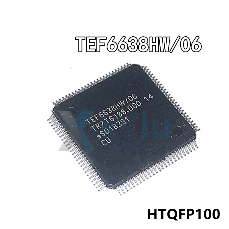 Комплект микросхем усилителя мощности звука TEF6638HW/V106 TEF6638HW/06 HTQFP100