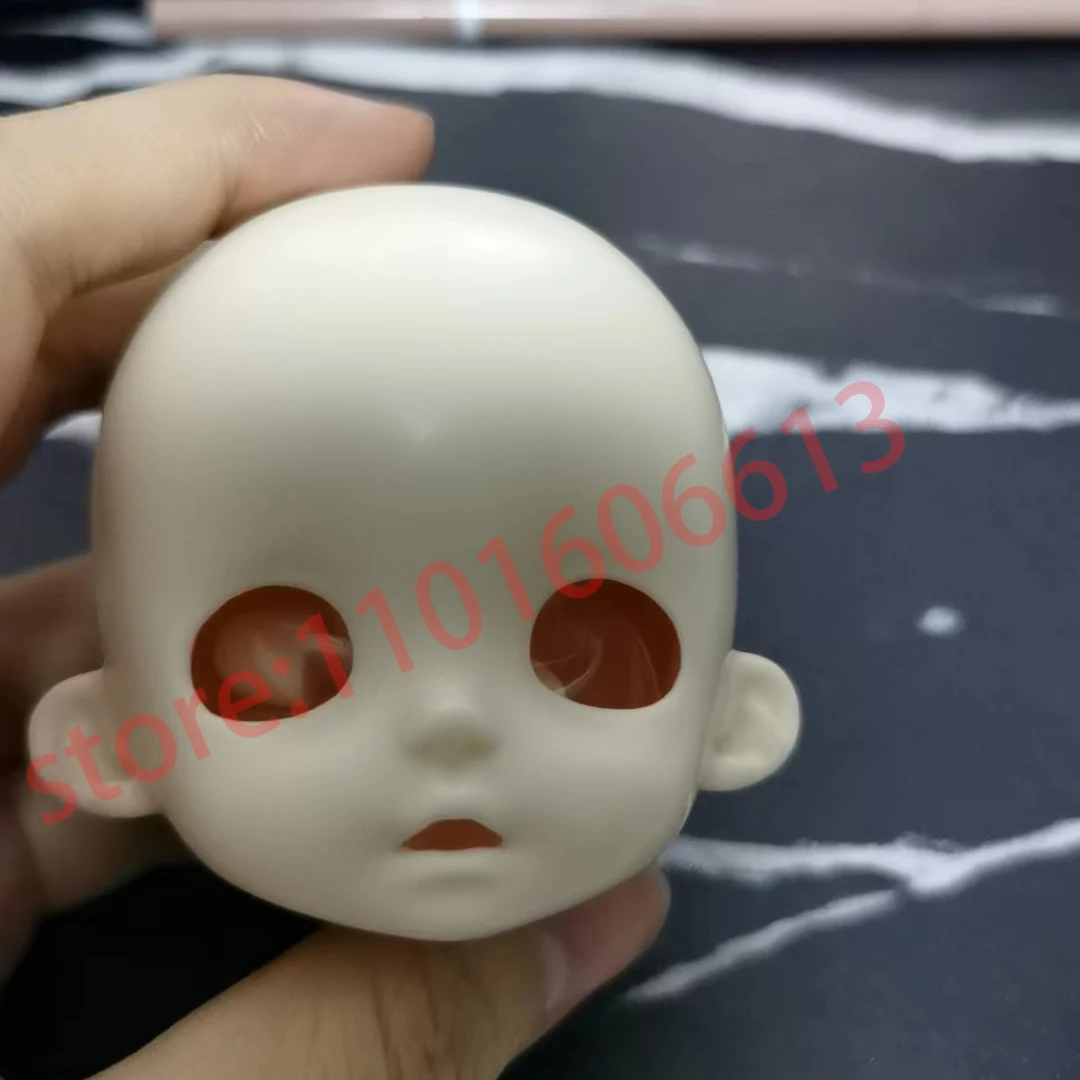 

3pcs 1/6 BJD Doll Head No Makeup Resin Material Doll Accessories For 1/6 BJD Doll Toy Gifts