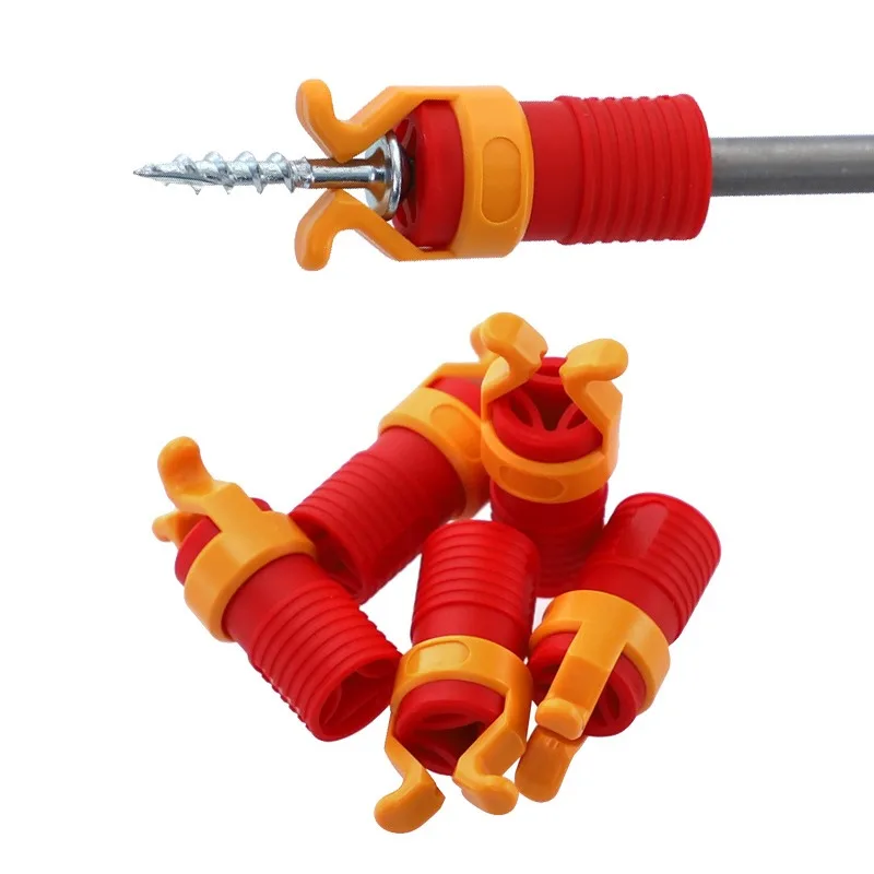 

1pcs Generic plastic Screw Holder Clamper Fixing Set Screw Screw Holder Bit Fixing Sleeve Woodworking Tools Universal