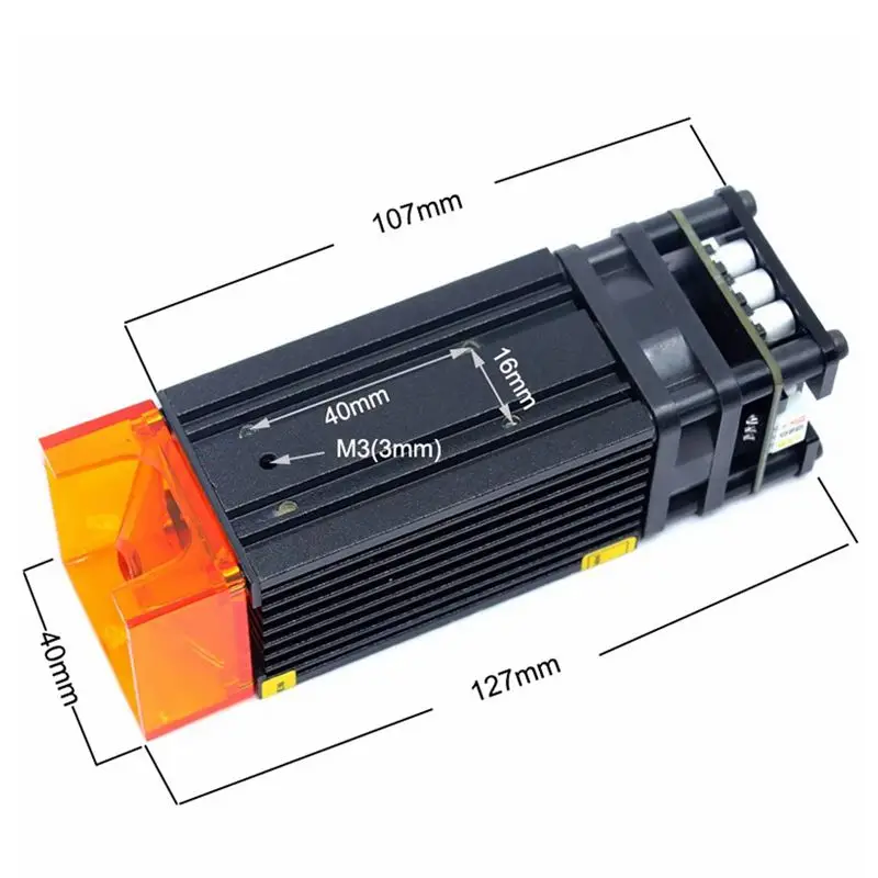 Лазерный Гравировальный 3D-принтер сделай сам для резки и маркировки 445нм 450 нм 60