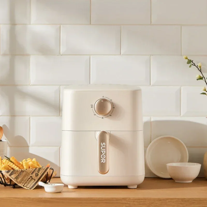 Бытовая фритюрница 3 5 л большая емкость безмасляная паровая автоматическая