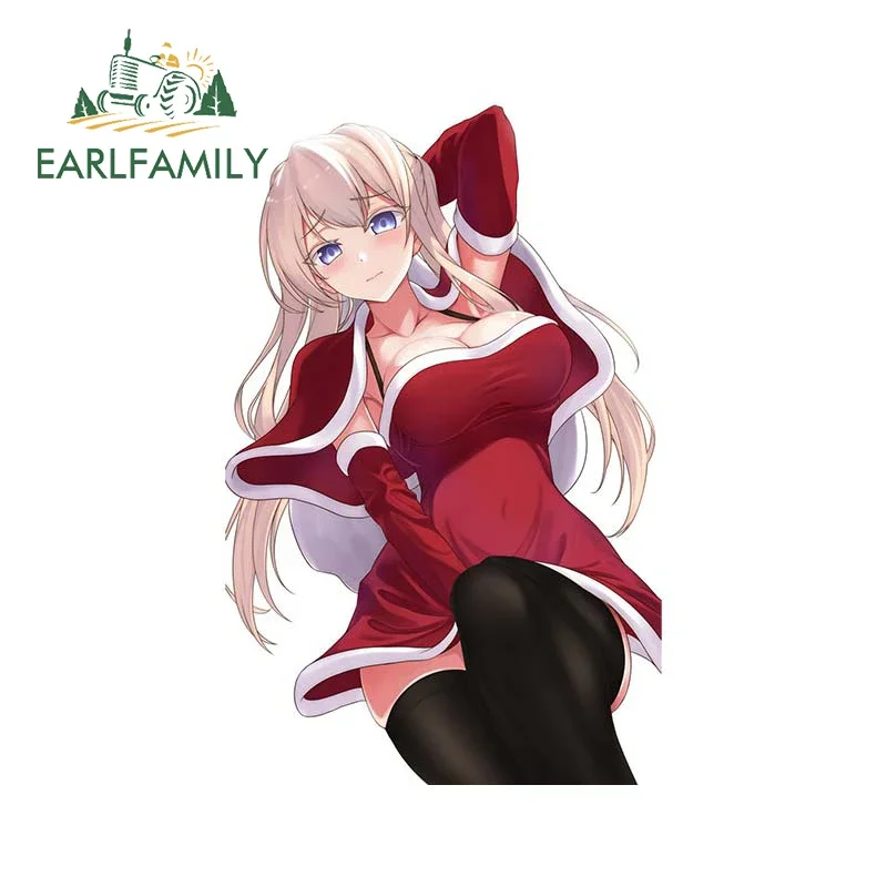 EARLFAMILY 13 см x 8 1 Graf Zeppelin красная бархатная юбка игровая наклейка Креативные