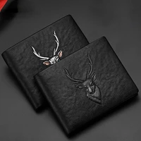 2022 new mens wallet card holder leather wallet money clip coin small purses wallet men purses