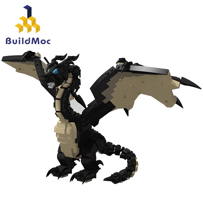 

Build MOC MOC-73357 Dungeonsed And Dragonsed Black Dragoned Bricks Collections Construction KID Child Toy Hobbies
