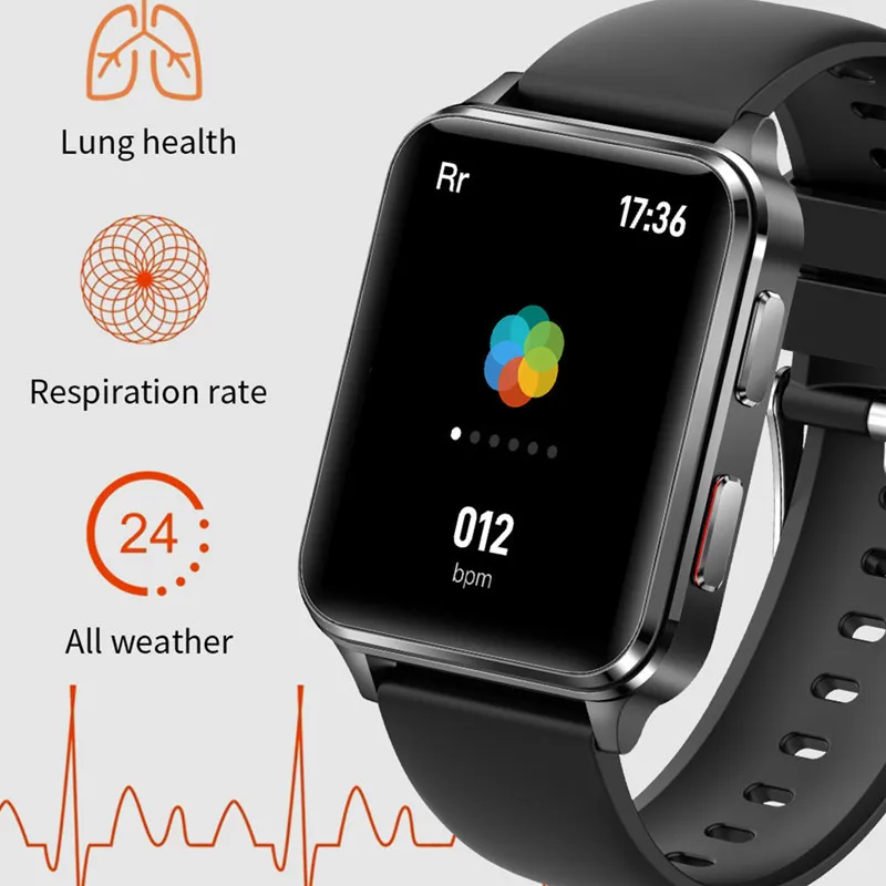 S6 Smart Watch Air Pump Accurate Blood Pressure Test Body Temperature Fitness Bracelet Heart Rate Sleep Monitor Sport Smartwatch