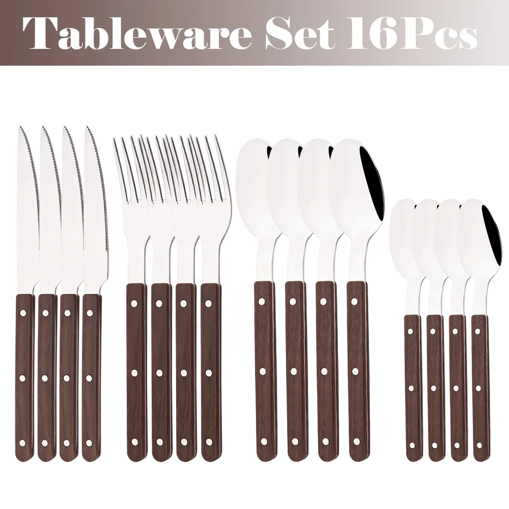 

Набор столовых приборов Uniturcky из нержавеющей стали 8/16 предметов