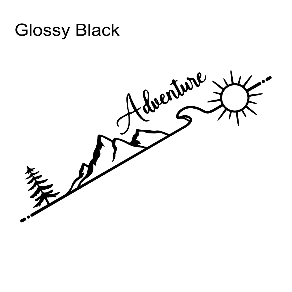 

Виниловые Наклейки С Мультяшными Героями «Приключения В Горах И Лесах» Для Автомобилей, Фургонов