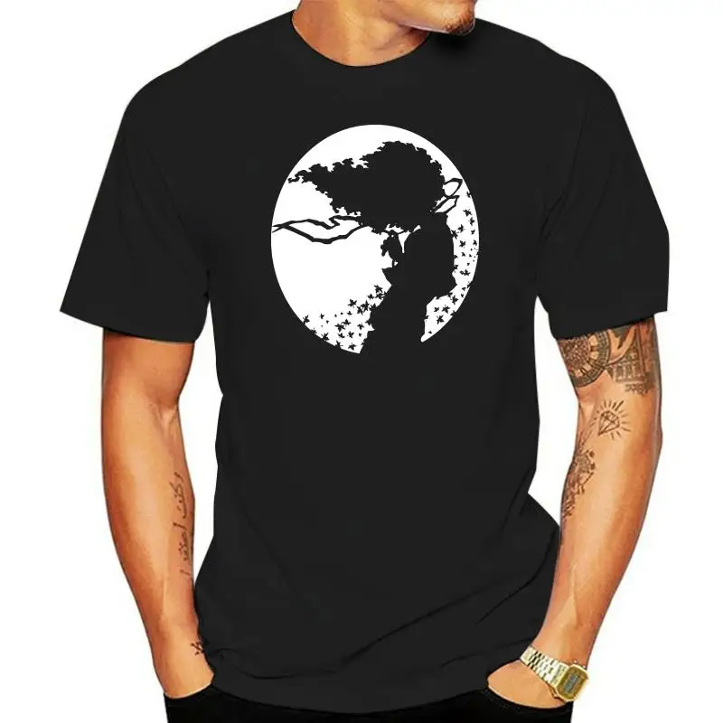 

Men tshirt Afro Samurai Tshirt cool Printed T-Shirt tees top