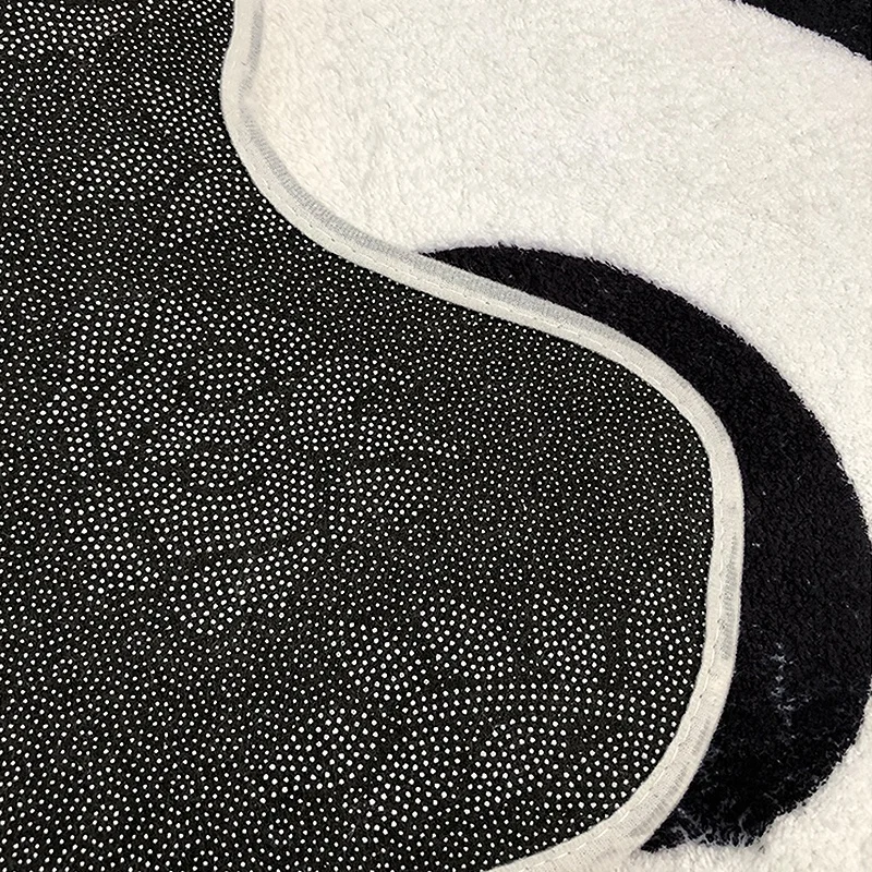 Симпатичный дневной коврик для ванной Нескользящий Впитывающий Коврик белые и