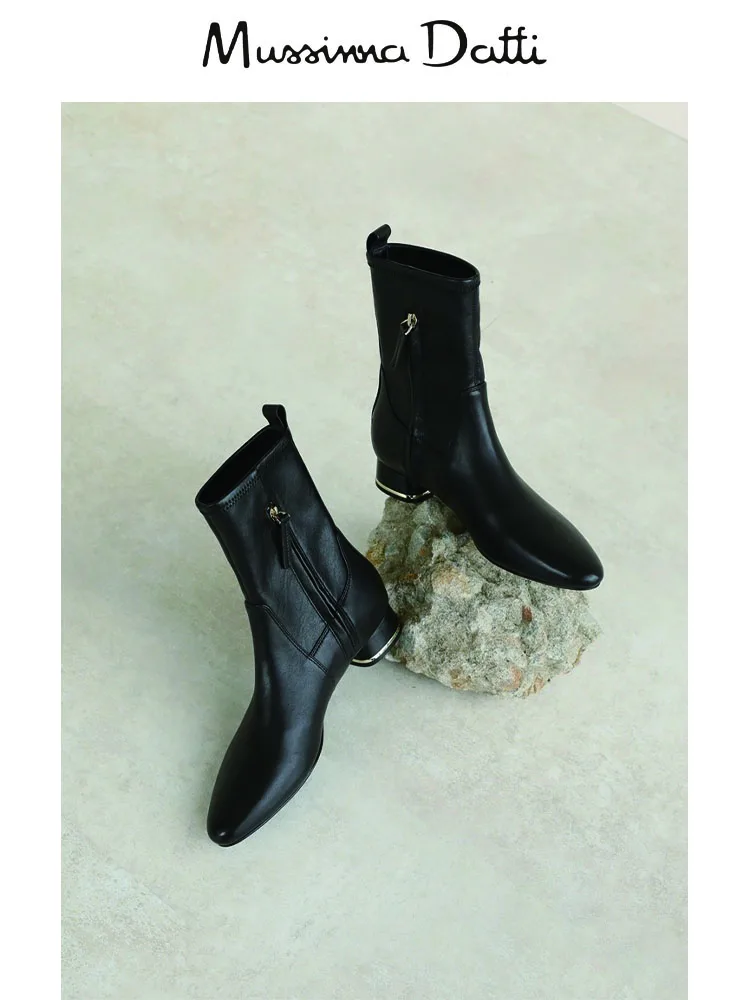 Женские зимние сапоги Murrinna Daffi из натуральной кожи