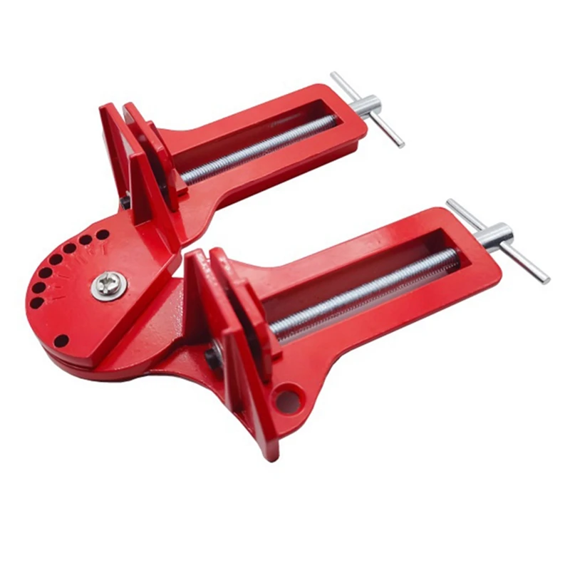 

Wood Angle Clamps Multi Angle Woodworking Frame Clamp Positioning Panel Fixed Clip Corner Holder Woodworking Hand Tool