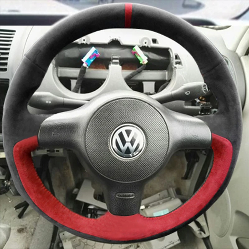 Оплетка на руль для VW POLO 6N2 LUPO 2000 99A 2008 GOLF MK4