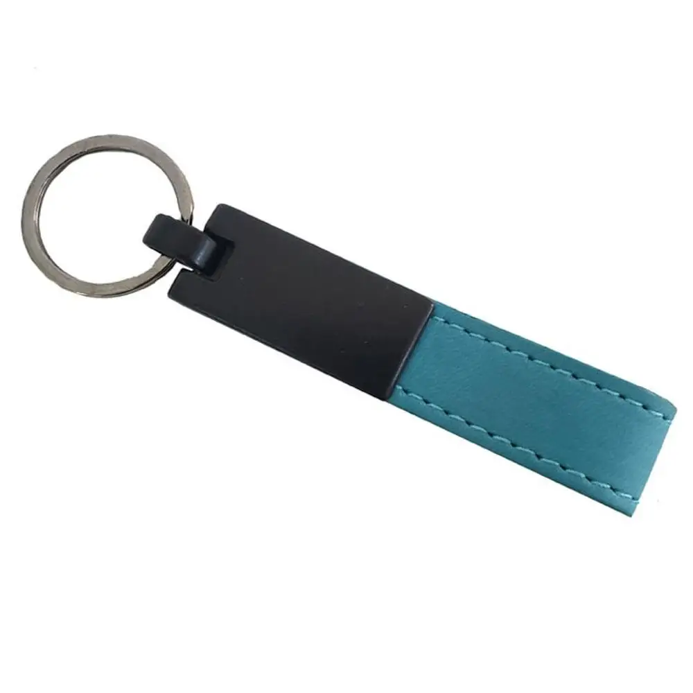 

Кожаный брелок с металлической крышкой