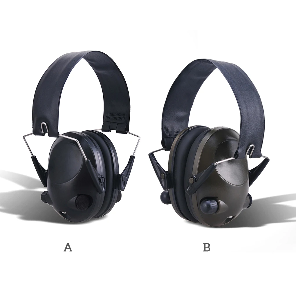 

Folded Shooting Earmuffs Noise Reduction Hearing Headphones Lawn Mowing Soundproof Ear Muffs Outdoor Sports Silencing