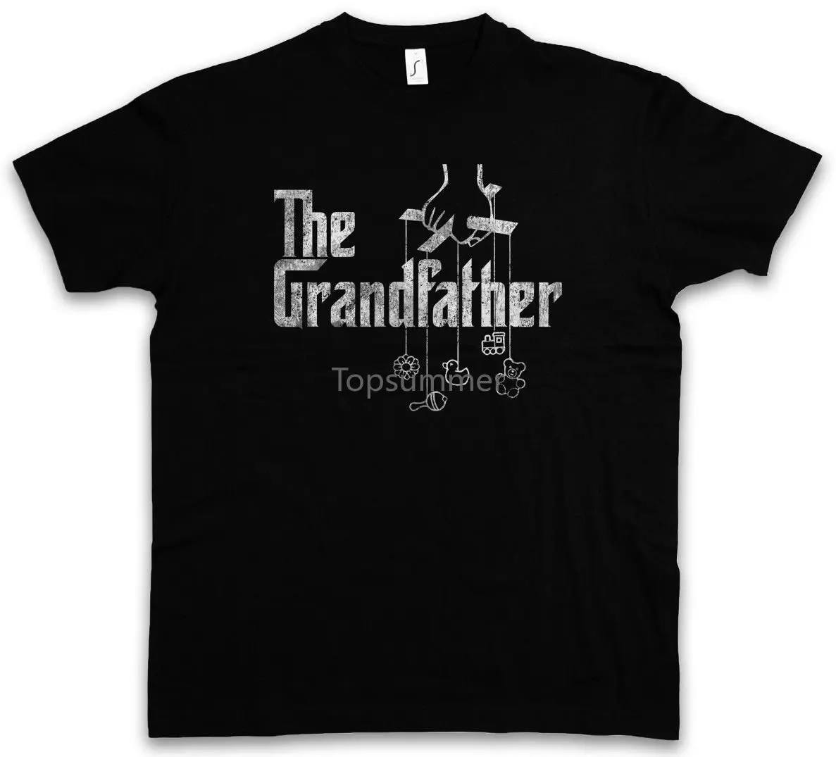 

The Grandfather T-Shirt Marlon Mafia Godfather Mob Grandpa Fun Gift Brando T-Shirt