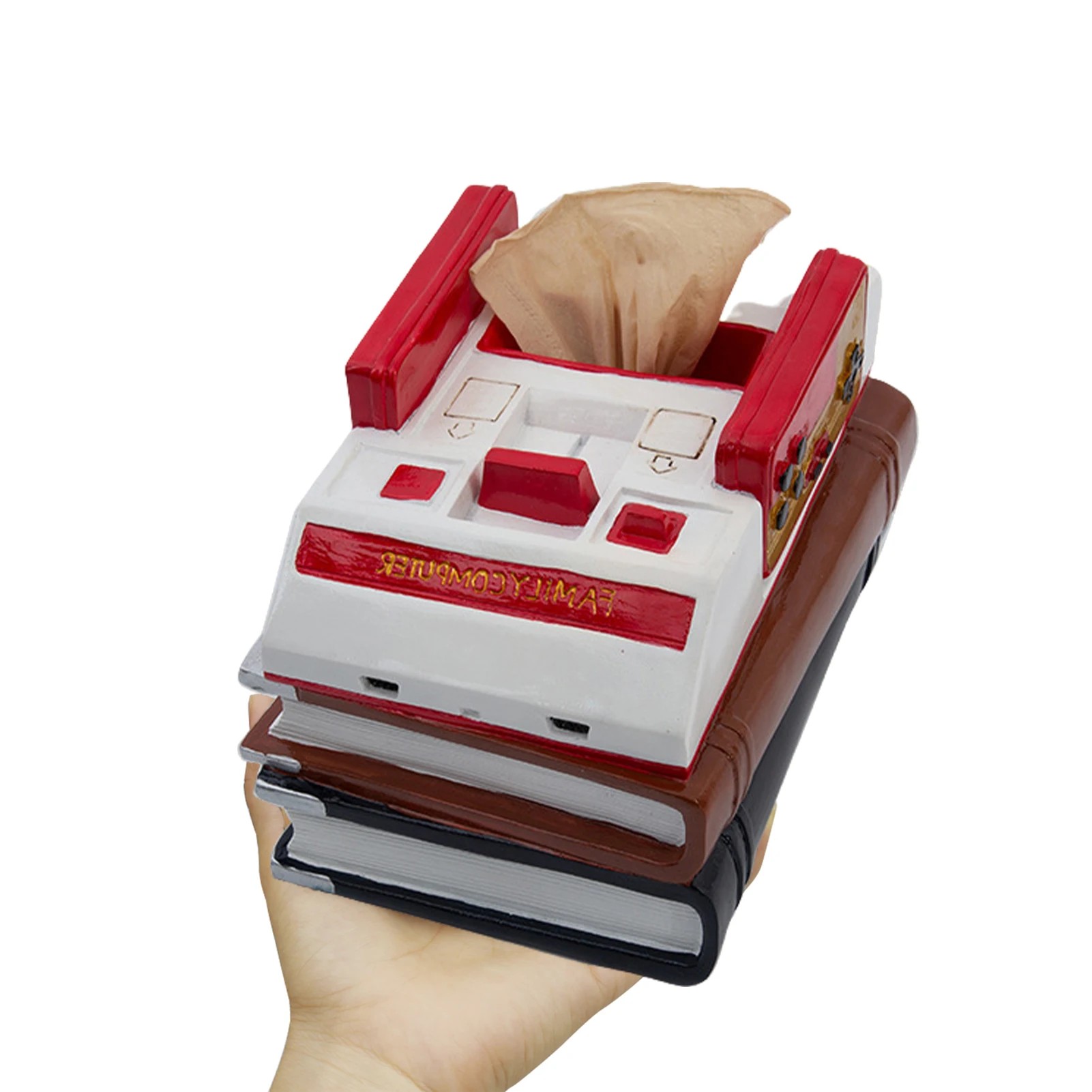 

Innovative Game Machine Tissue Box Nostalgic Paper Container Funny Tissue Box Paper Holder Chic Paper Dispenser Storage Decors