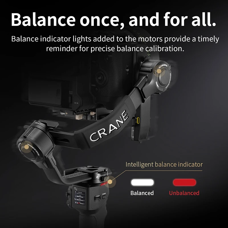 Фото ZHIYUN Crane 4, стабилизатор подвеса для камеры, 3-осевой ручной подвес, заполняющий светильник для камеры Canon DSLR, портретная съемка №3