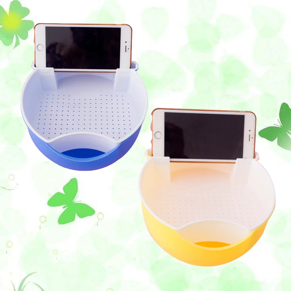 

Bowl Double Dish Fruit Desktop Nut Plate Tray Appetizer Plates Pistachio Stand Lazy Layer Snack Holder Dry Fruits Snacks Storage