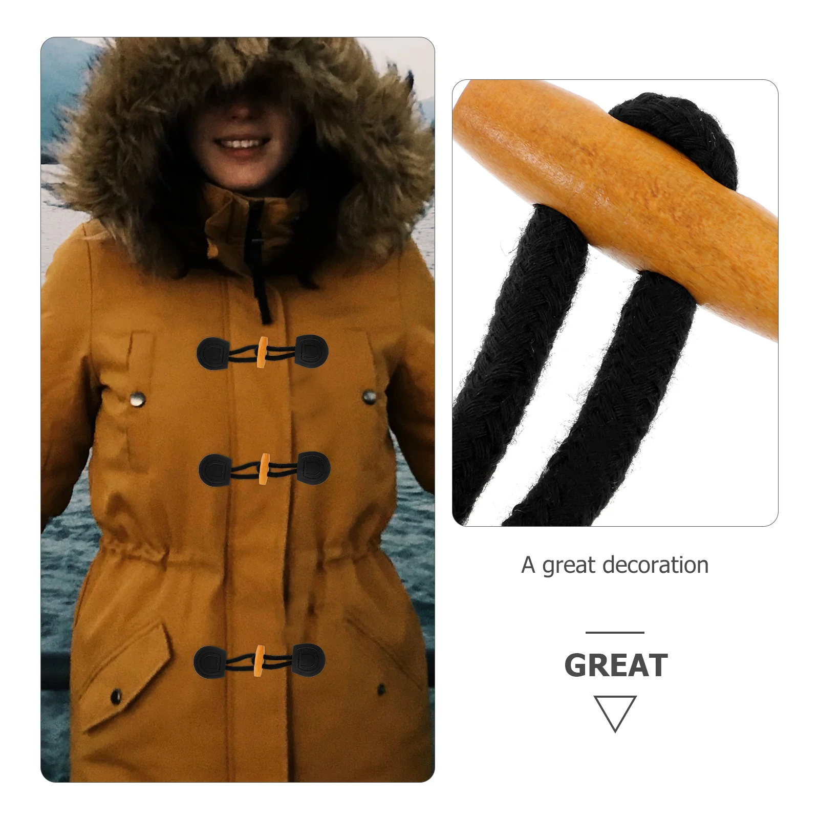 Застежки-переключатели пальто пришивная роговая пряжка мужские ремни