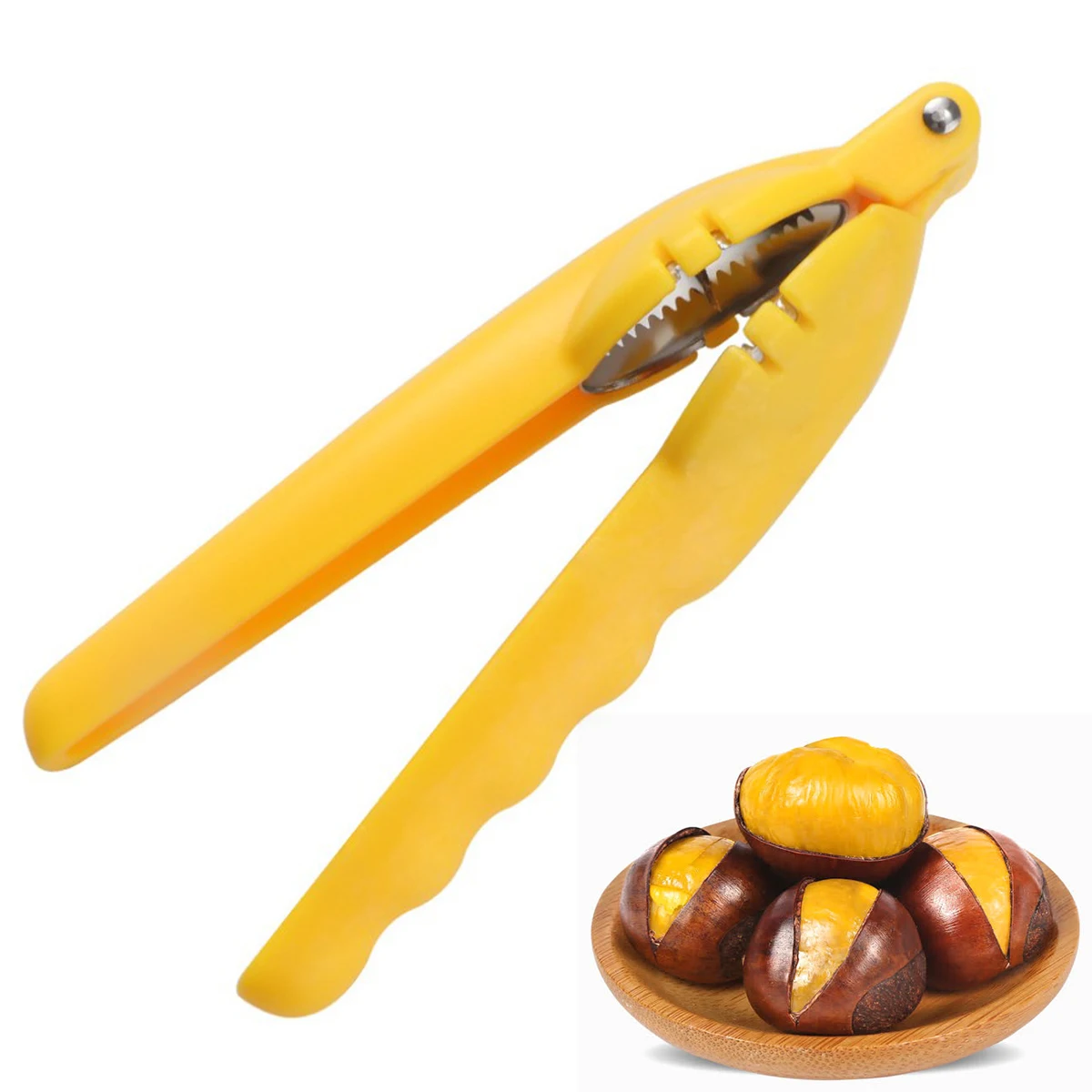 Устройство для чистки кожи каштана из нержавеющей стали |