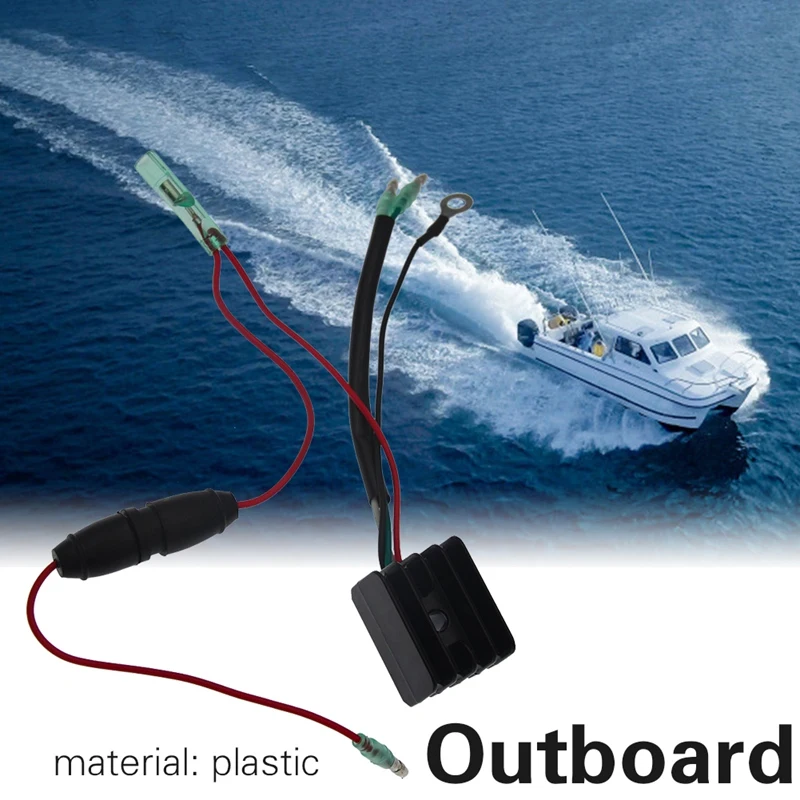 

1 Piece Voltage Regulator Rectifier Outboard Regulator For Yamaha 25Hp-70Hp Outboard Engines 6G1-81970-61