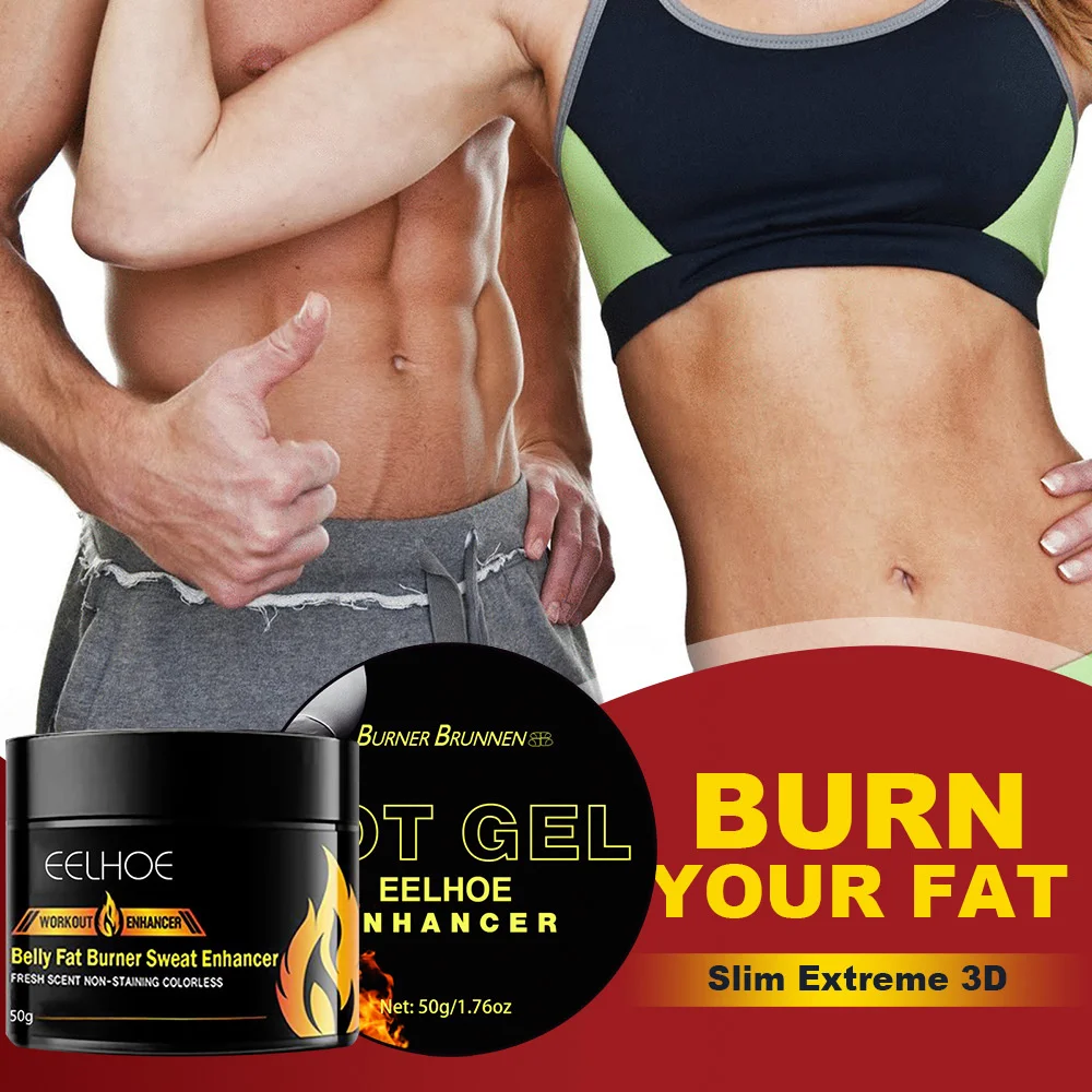 

Belly Fat Burner Sweat Enhancer Cream Abdominal Muscle Fast Lose Weight Natural Tighten Beauty Slimming Products for Men Women