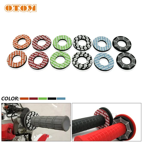 Ручки для мотоцикла OTOM в форме пончика для KTM, HONDA, KAWASAKI, YAMAHA, CRF, YZ, RM, KLX