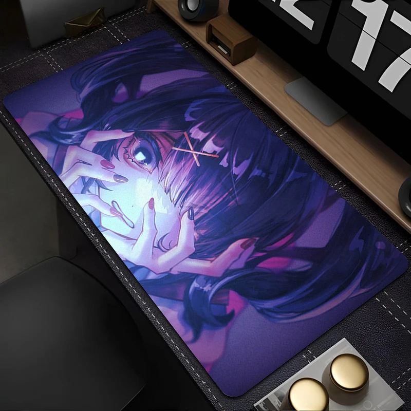 

MINISO Нескользящий розовый игровой коврик для мыши XXL