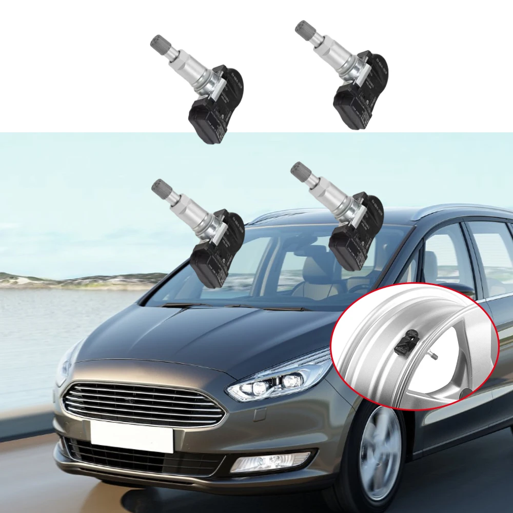 Датчик давления в шинах 4 шт. совместимый с датчиками TPMS для Ford Galaxy WA6 Facelift 2010
