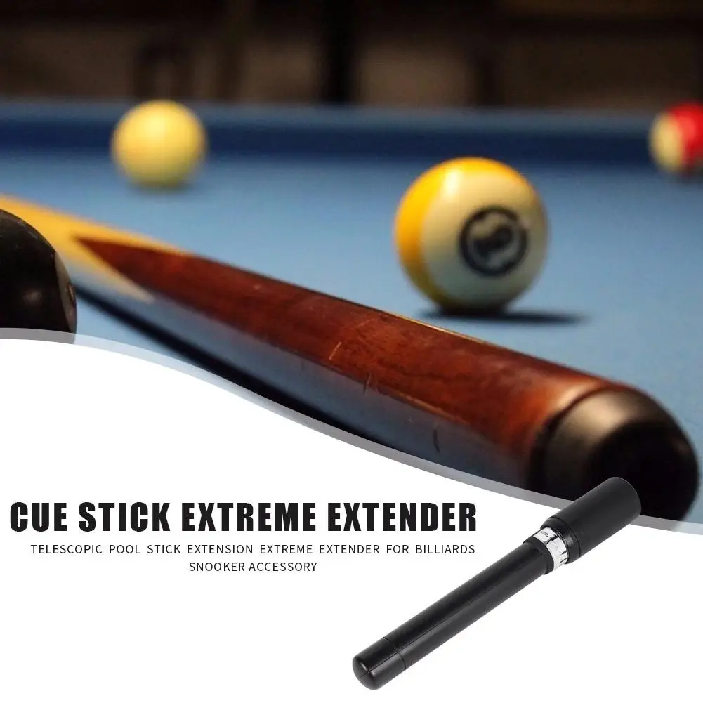 Durable Pool Cue Extension Skillful Manufacture Portable Telescopic Pool Cue Extension Extreme Extender for Billiards Snooker
