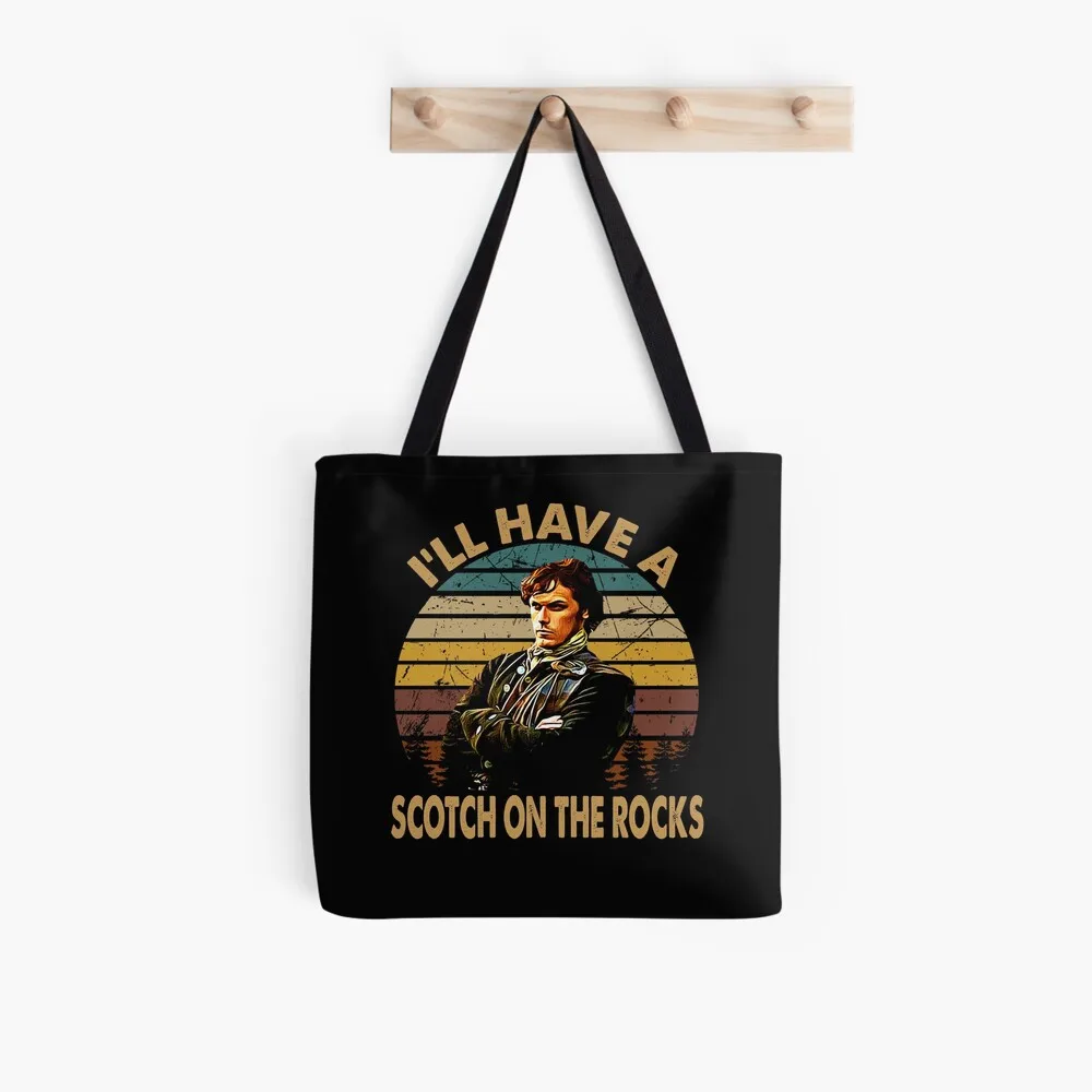 

Women Shopper bag Outlander Retro on the rocks Bag Harajuku Shopping Canvas Shopper Bag girl handbag Tote Shoulder Lady Bag