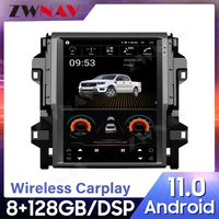 for toyota fortuner revo 2016 2022 tesla android 11 128g carplay dsp unit car multimedia player gps radio audio stereo